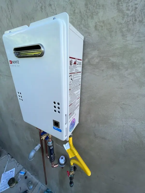 Tankless water heater installation for Garden City homes
